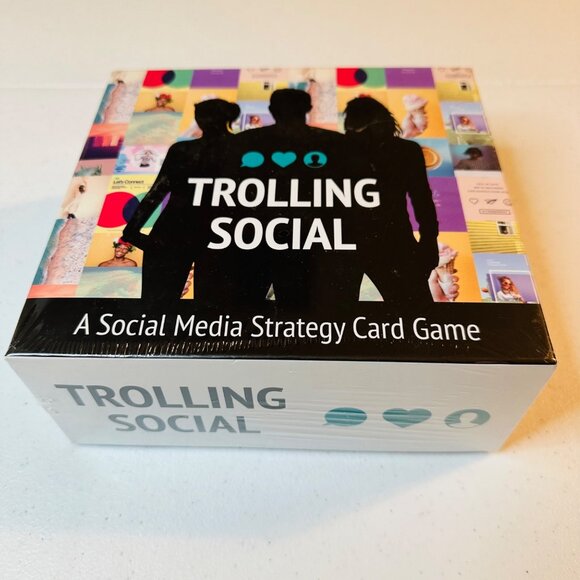 Trolling Social - Social Media Strategy Card Game 4-10 players Original Wrap - Picture 2 of 6